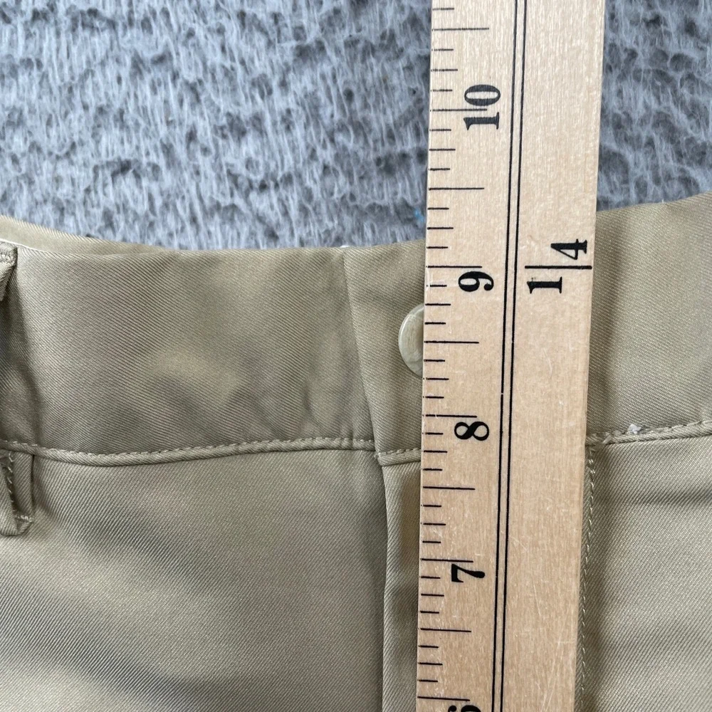 Polo Ralph Lauren Pants Mens 32/30 Tan Slim Fit Chino Trousers Khaki Polyester - Picture 8 of 10